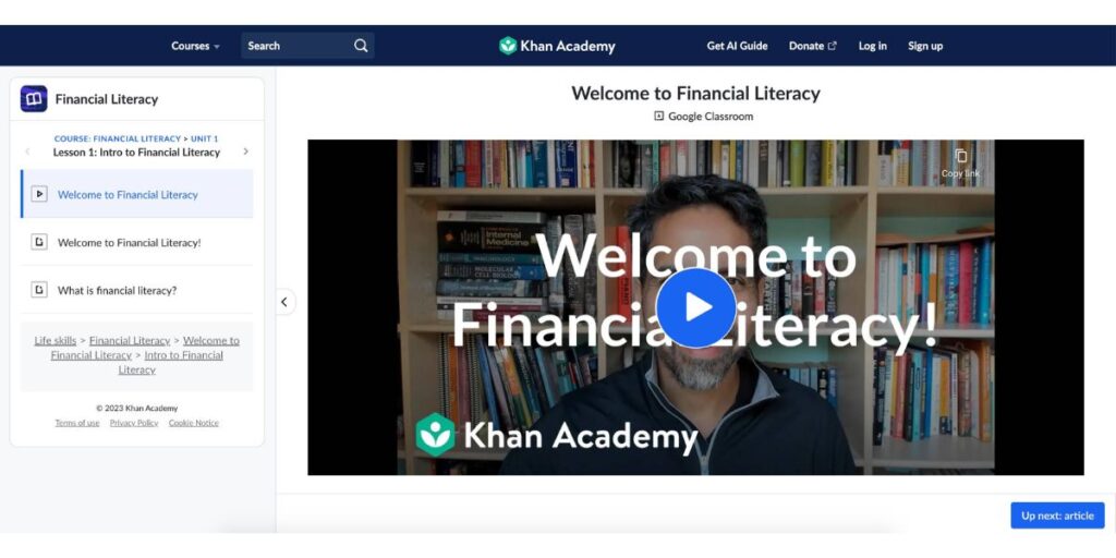 Khan academy, free online courses for stay at home moms